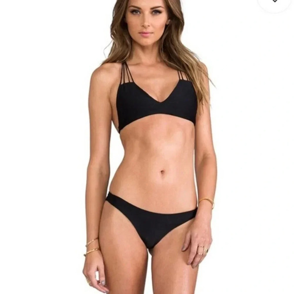 Mikoh Seychelles Monokini One Piece Swimsuit, bird of paradise pink - Picture 5 of 11